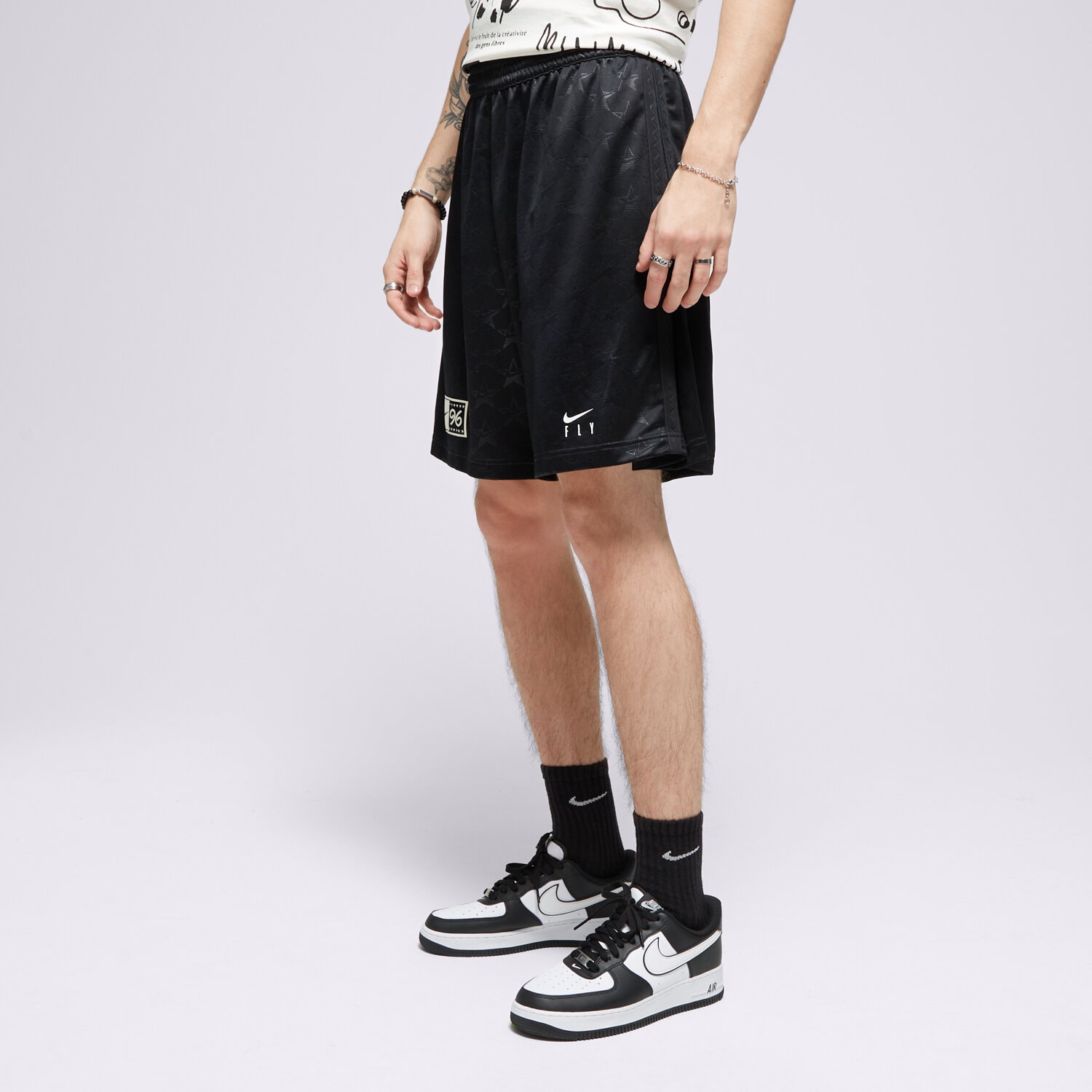 pánské kraťasy NIKE ŠORTKY  W NK SEASONAL NBA DX3948-010 ČERNÁ