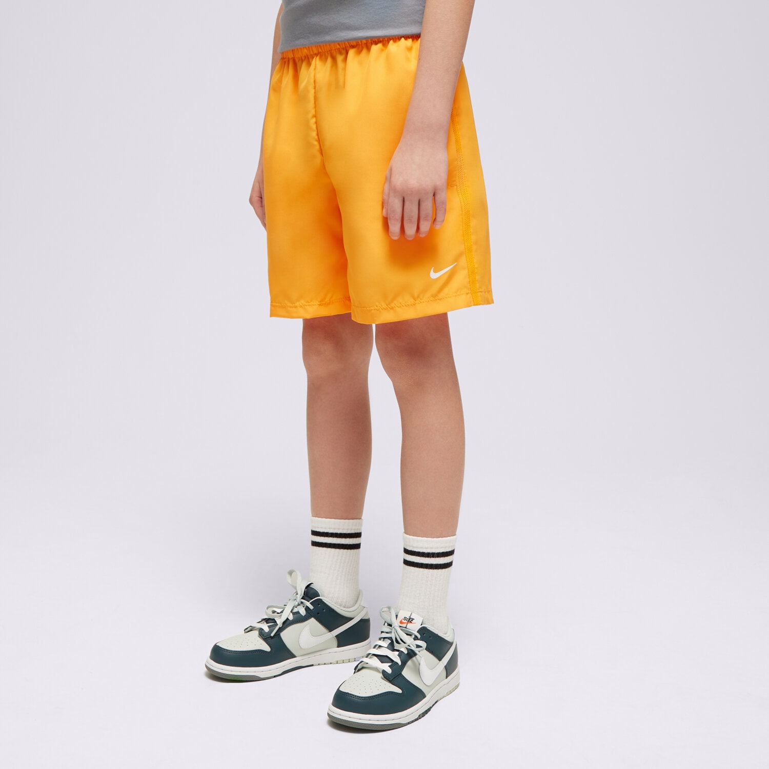 NIKE ŠORTKY  B NK DF MULTI WVN DX5382-836 ORANŽOVÁ
