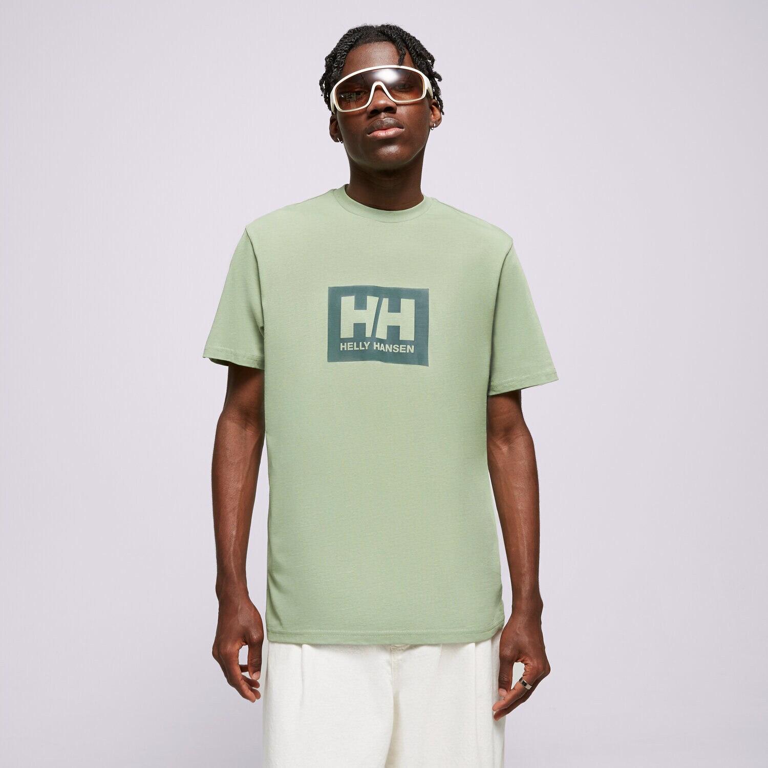 pánské tričko HELLY HANSEN TRIČKO HH BOX T 53285406 ZELENÁ