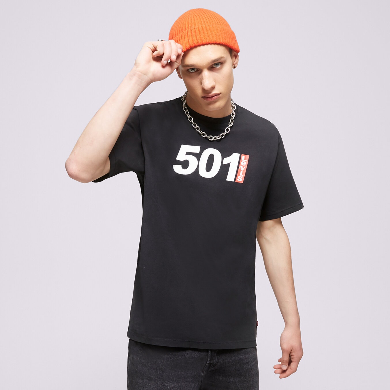 pánské tričko LEVI'S TRIČKO VINTAGE FIT GRAPHIC 501 ANNIVERSARY 87373-0082 VÍCEBAREVNÁ