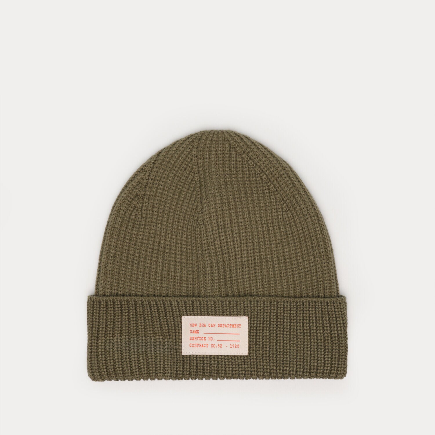 pánská čepice NEW ERA ČEPICE WOOL MIX WATCH BEANIE NEW ERA NOV 60285125 KHAKI