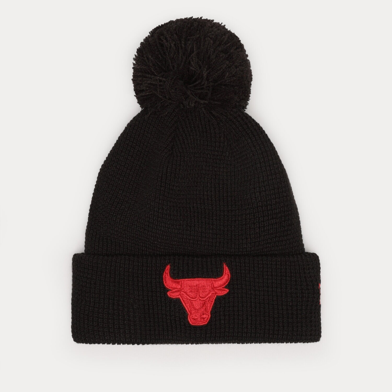 pánská čepice NEW ERA ČEPICE POP BOBBLE BEANIE BULLS CHICAGO BULLS BLK 60285007 ČERNÁ