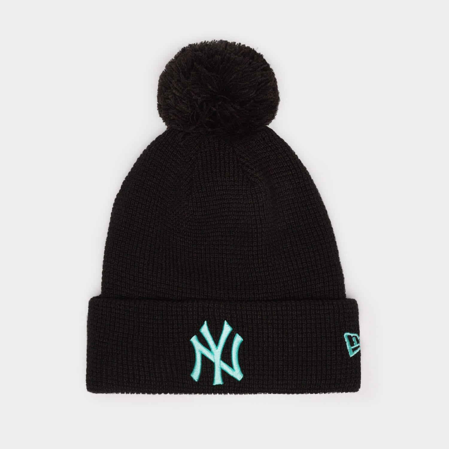 pánská čepice NEW ERA ČEPICE POP BOBBLE BEANIE NYY NEW YORK YANKEES BLK 60285009 ČERNÁ