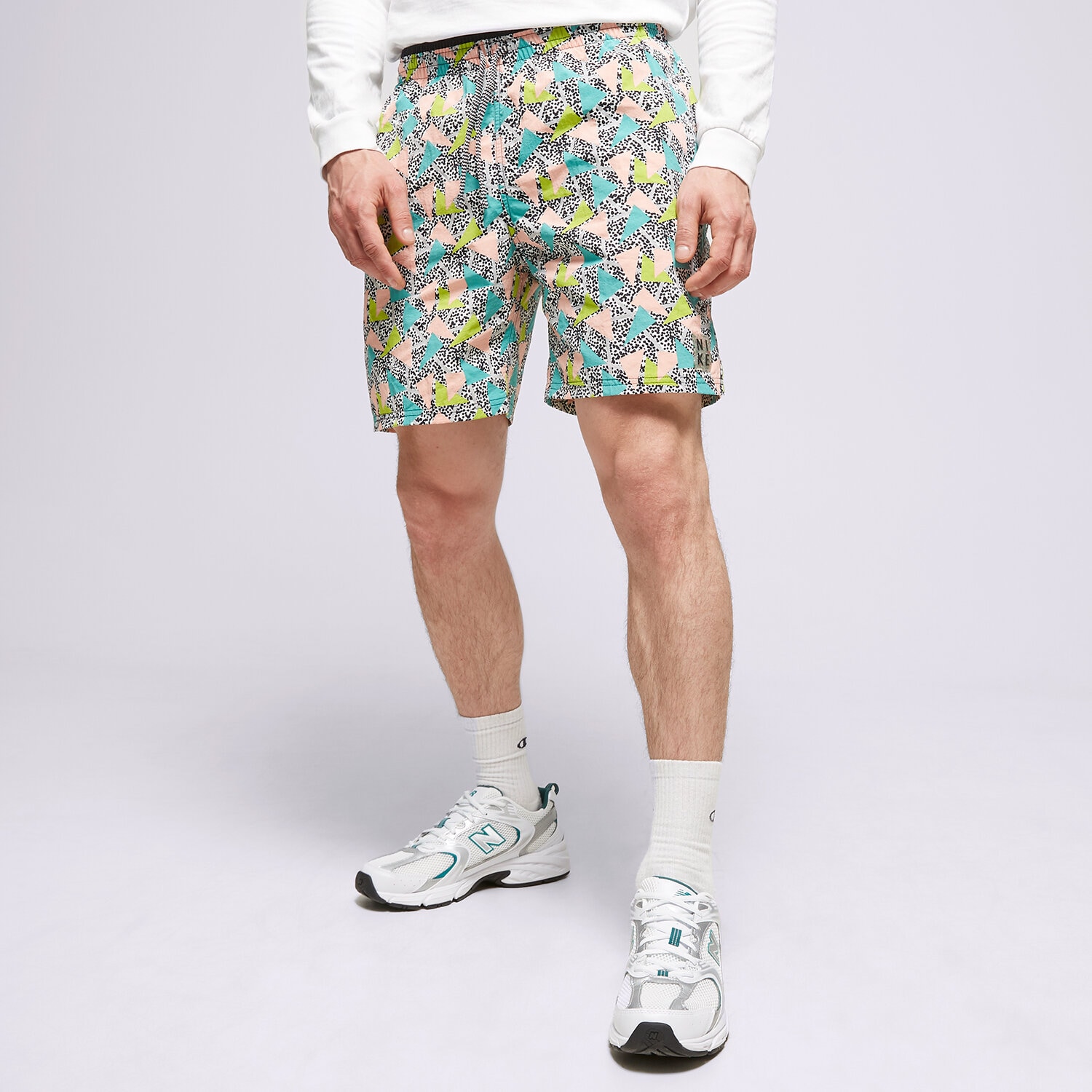 pánské kraťasy NIKE ŠORTKY NESSC459-001 VÍCEBAREVNÁ