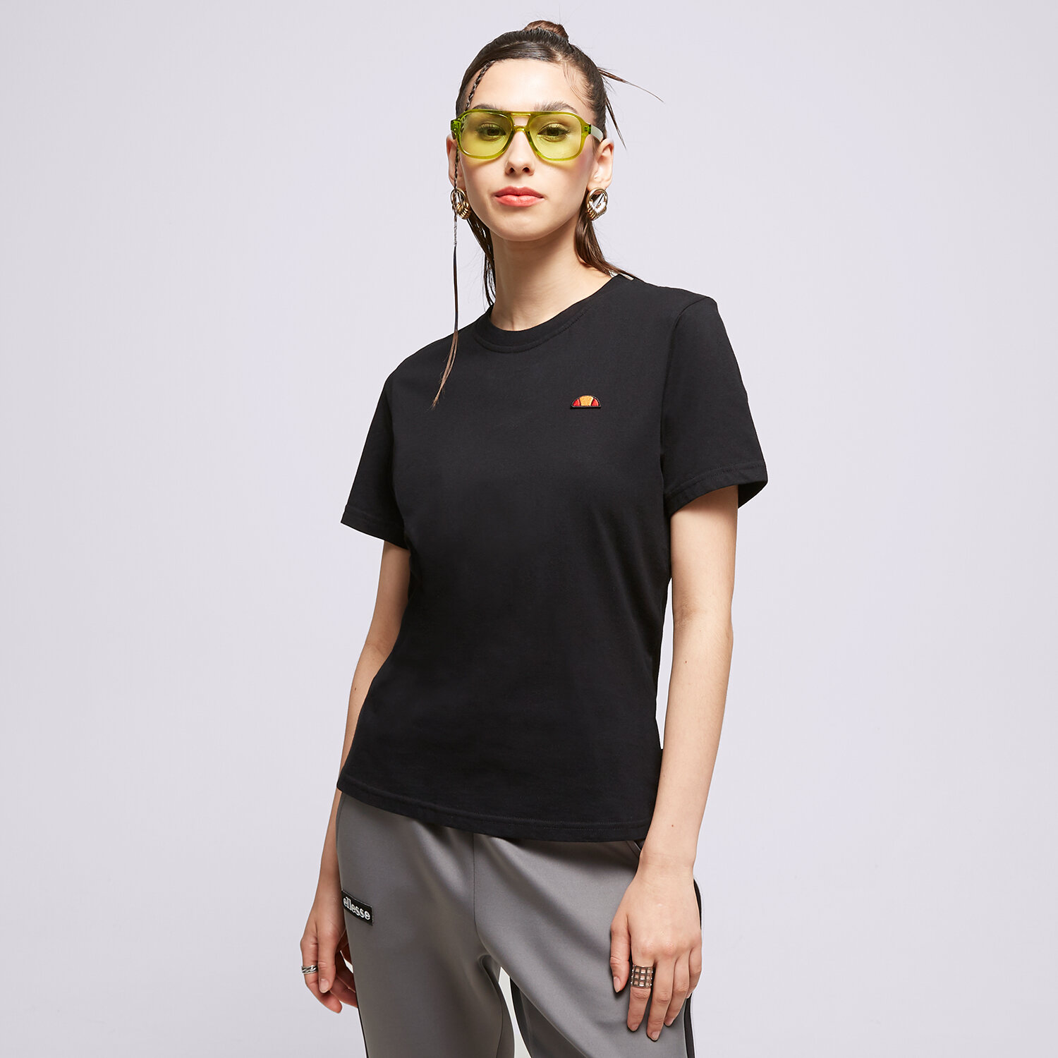 dámské tričko ELLESSE TRIČKO MELINDA BLACK SMG19604011 ČERNÁ