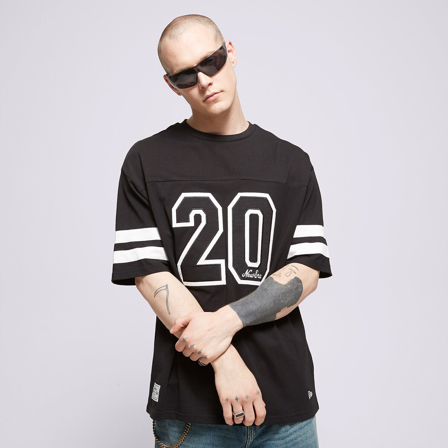 pánské tričko NEW ERA TRIČKO NE OS NONE 60357079 ČERNÁ