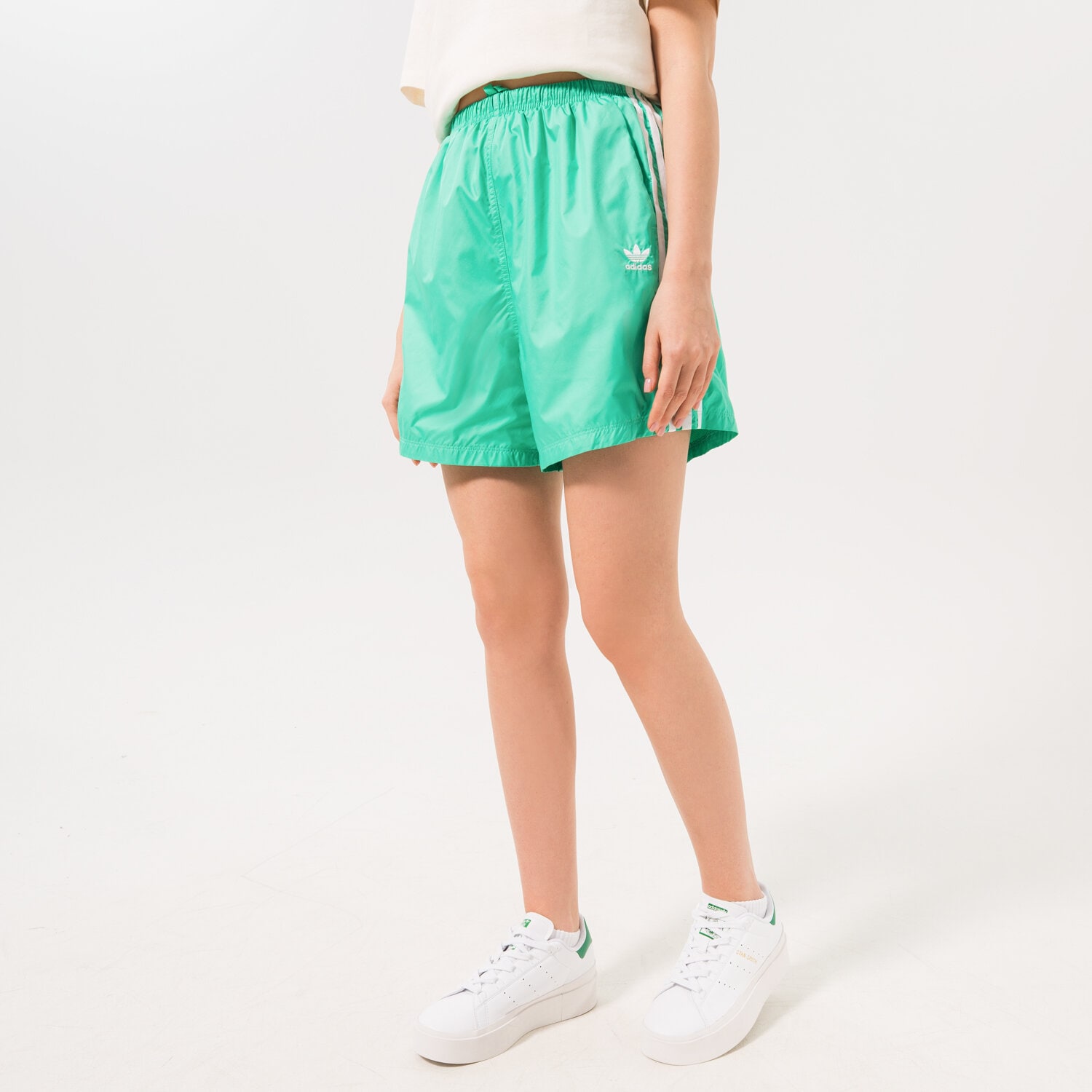dámské kraťasy ADIDAS ŠORTKY  HC1916 HC1916 ZELENÁ