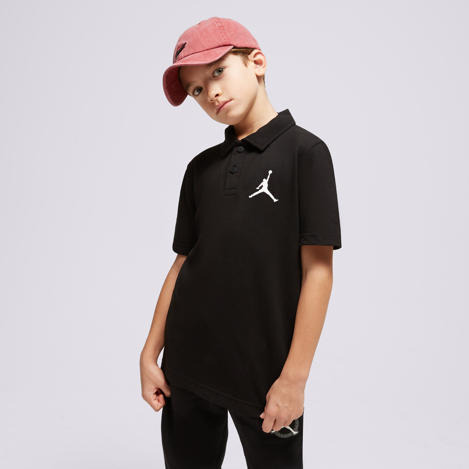 JORDAN TRIČKO JDB JUMPMAN TRIČKO BOY 95C217-023 ČERNÁ