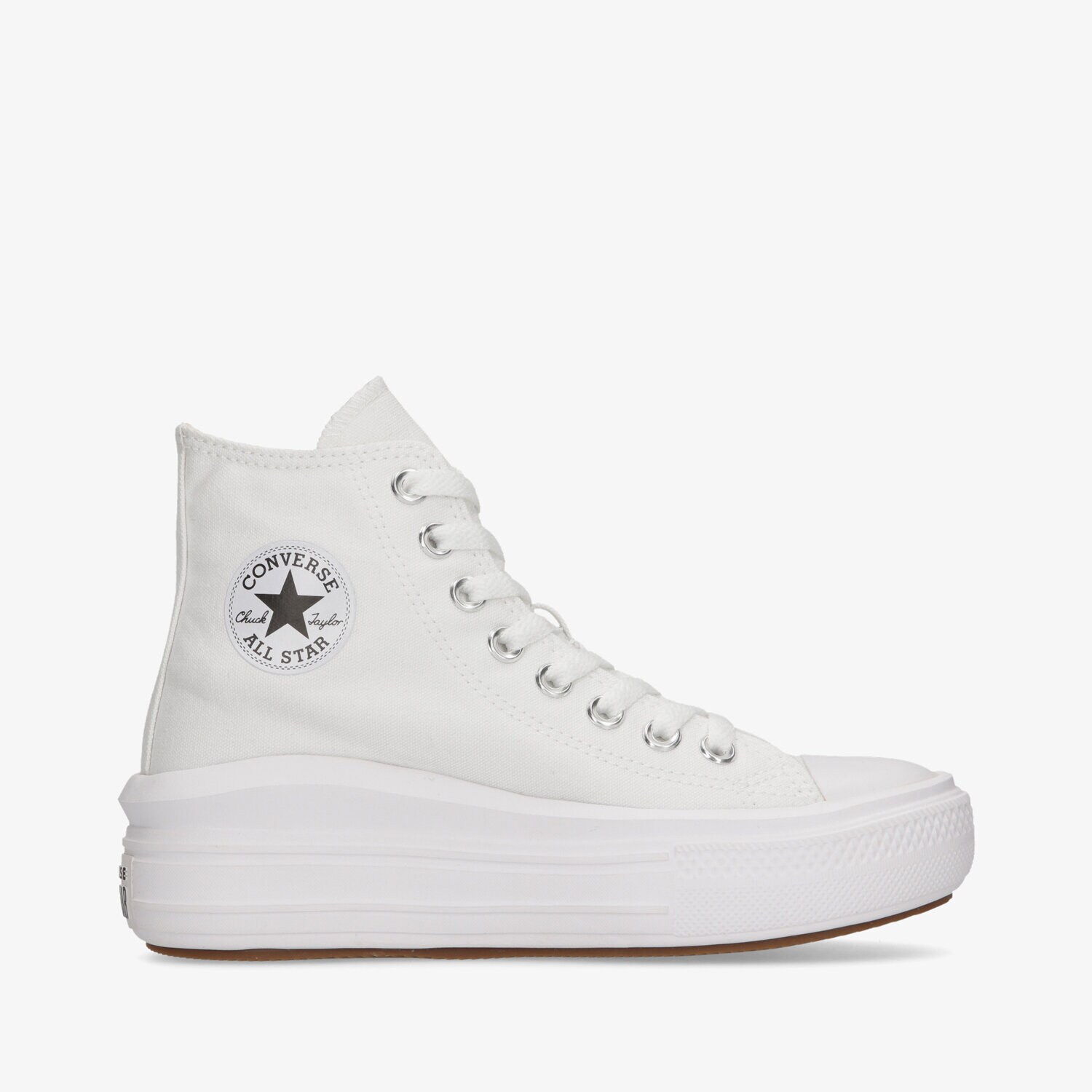 dámské tenisky CONVERSE CHUCK TAYLOR ALL STAR MOVE HIGH  568498C BÍLÁ