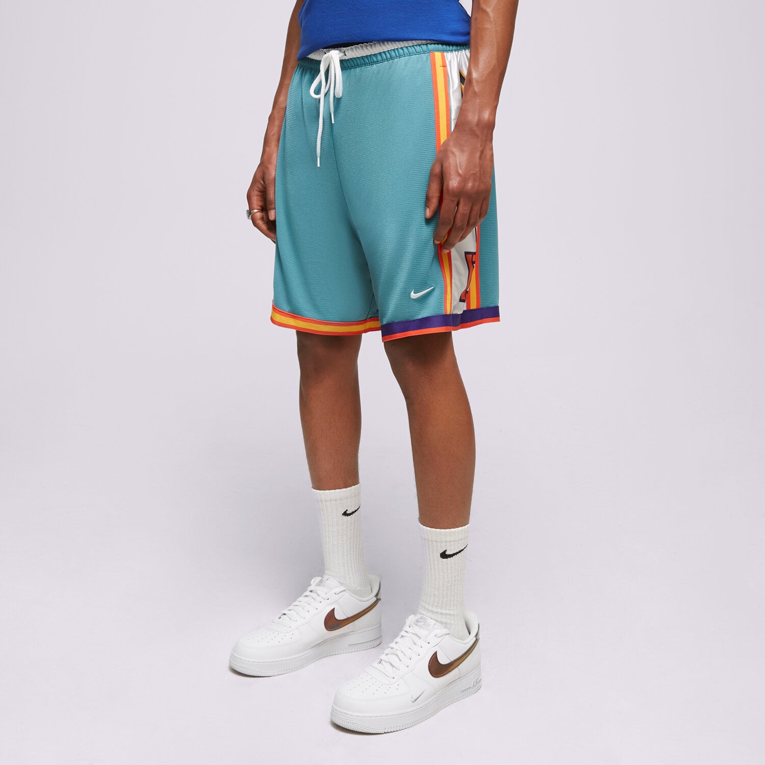pánské kraťasy NIKE ŠORTKY  M NK DF DNA+ 8IN SSNL NBA DX0255-379 VÍCEBAREVNÁ