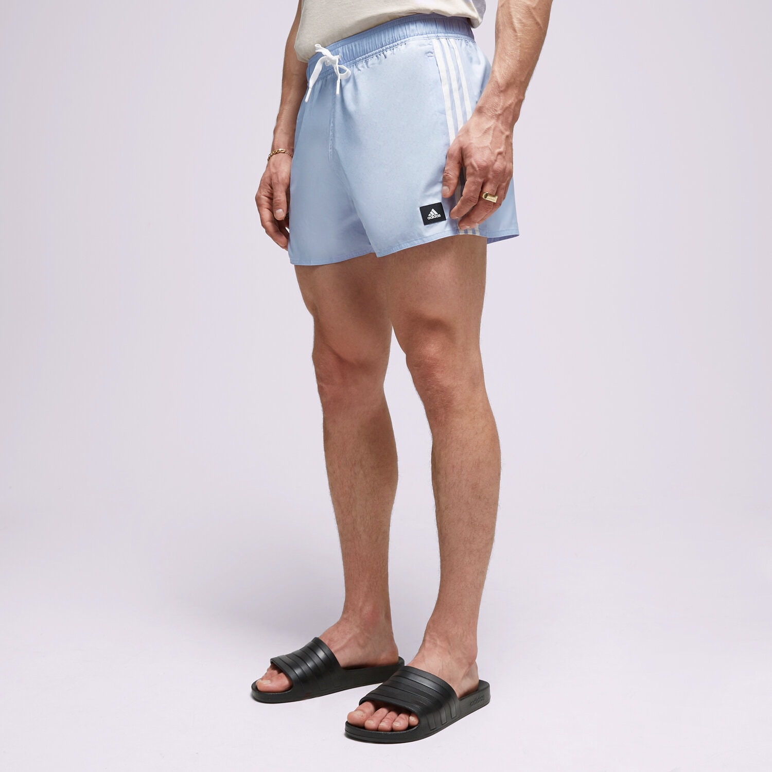 pánské kraťasy ADIDAS ŠORTKY  3S CLX SH VSL HT4373 MODRÁ