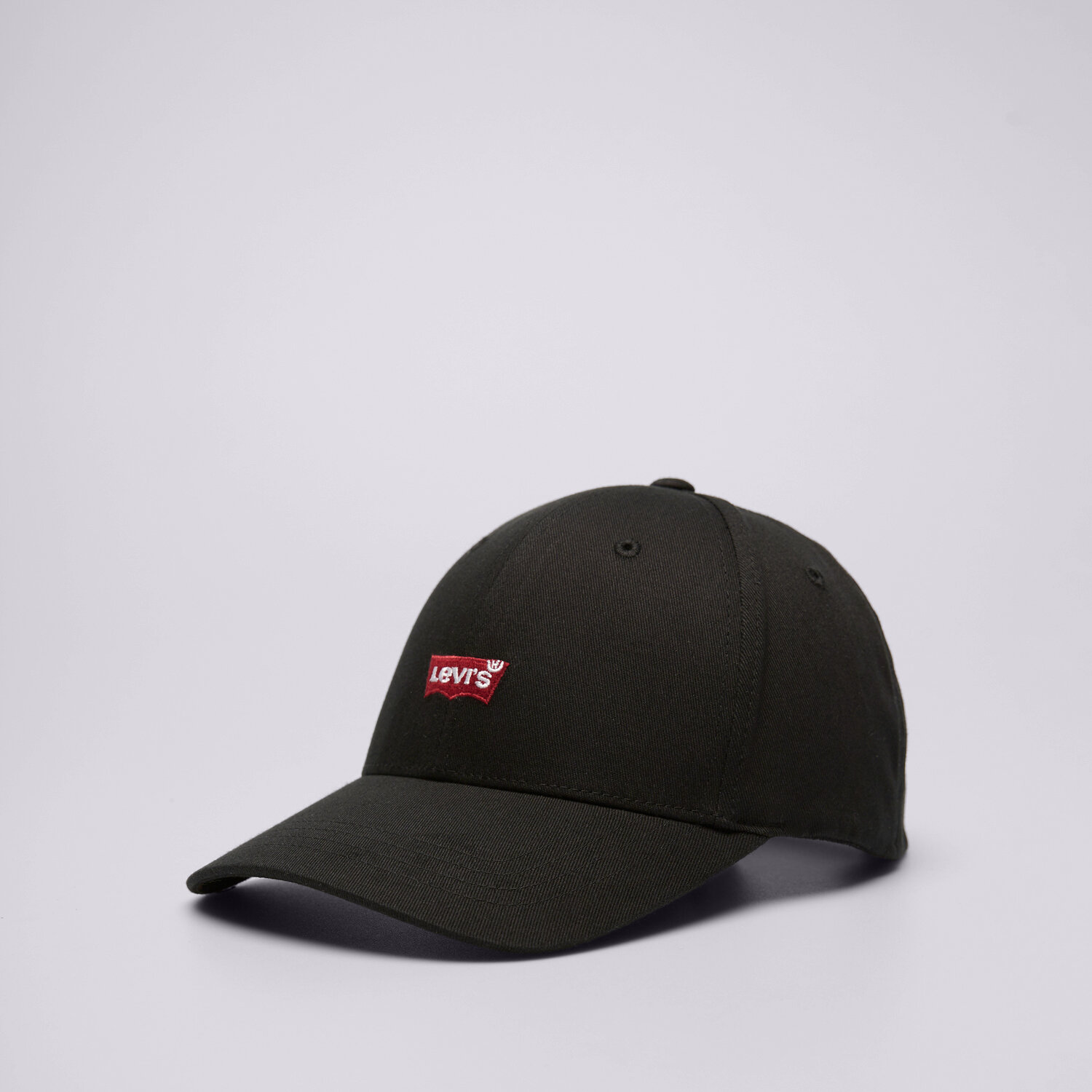 dětská kšiltovka LEVI'S ČEPICE HOUSEMARK FLEXFIT CAP D7723-0002 ČERNÁ