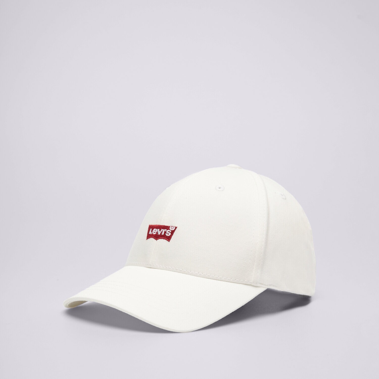 dětská kšiltovka LEVI'S ČEPICE HOUSEMARK FLEXFIT CAP D7723-0001 BÍLÁ