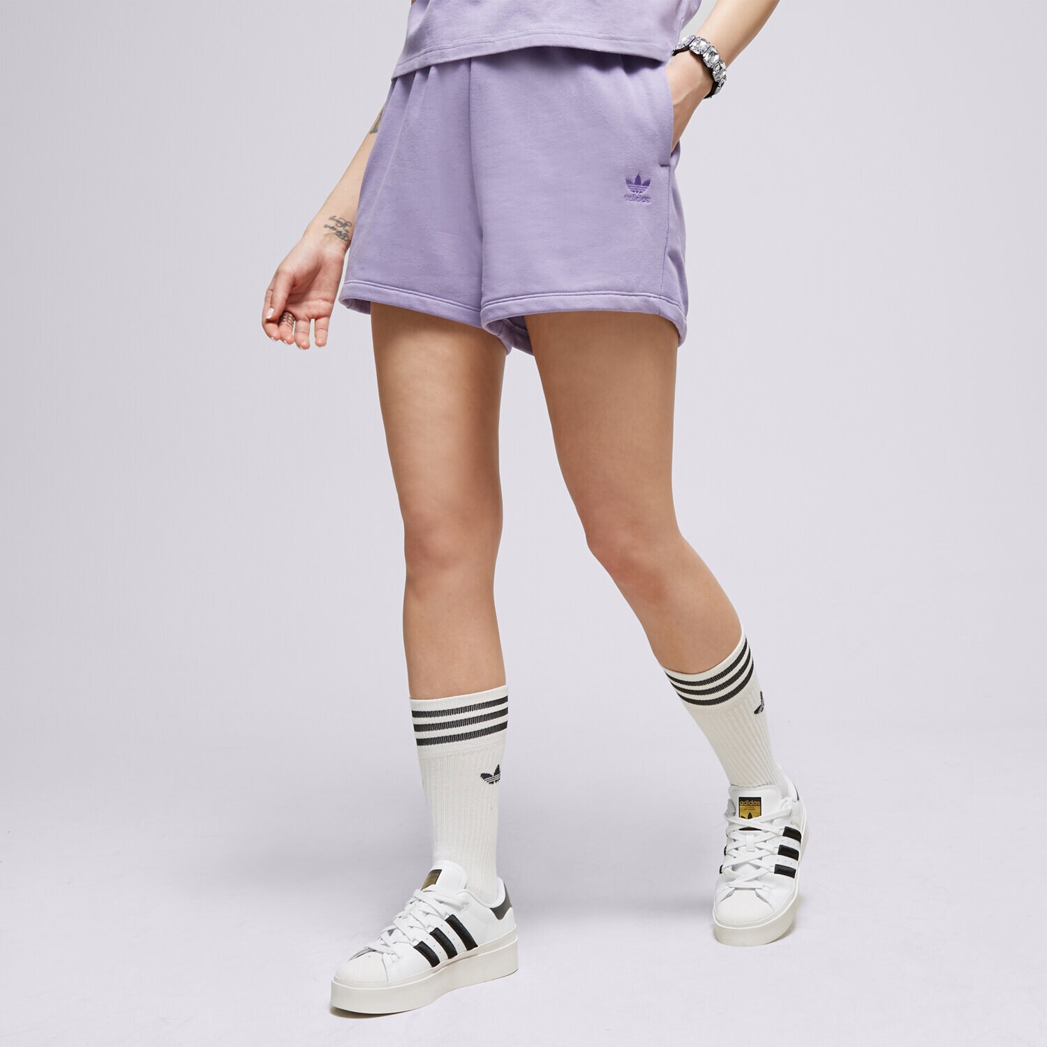 dámské kraťasy ADIDAS ŠORTKY  SHORTS IA6449 MODRÁ