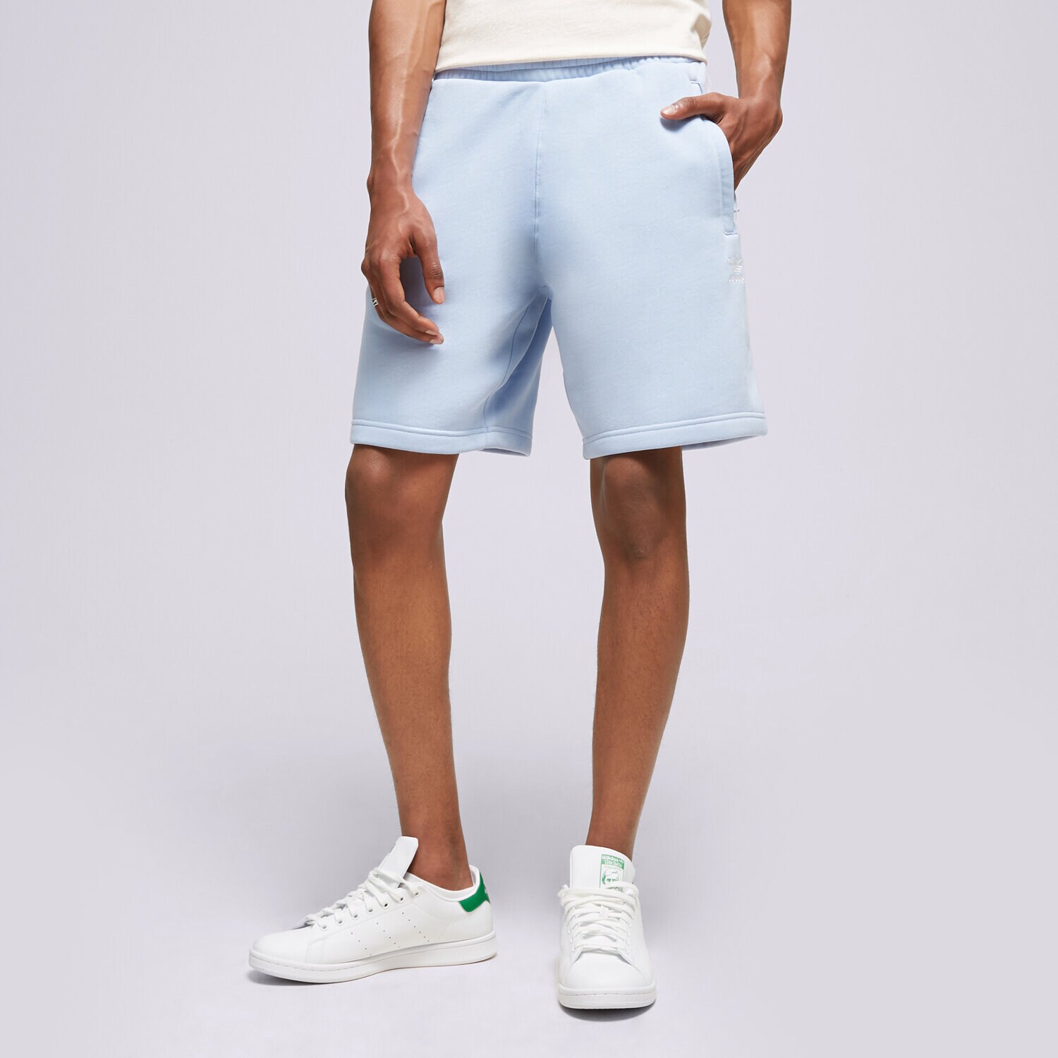 pánské kraťasy ADIDAS ŠORTKY  ESSENTIAL SHORT IB2017 MODRÁ