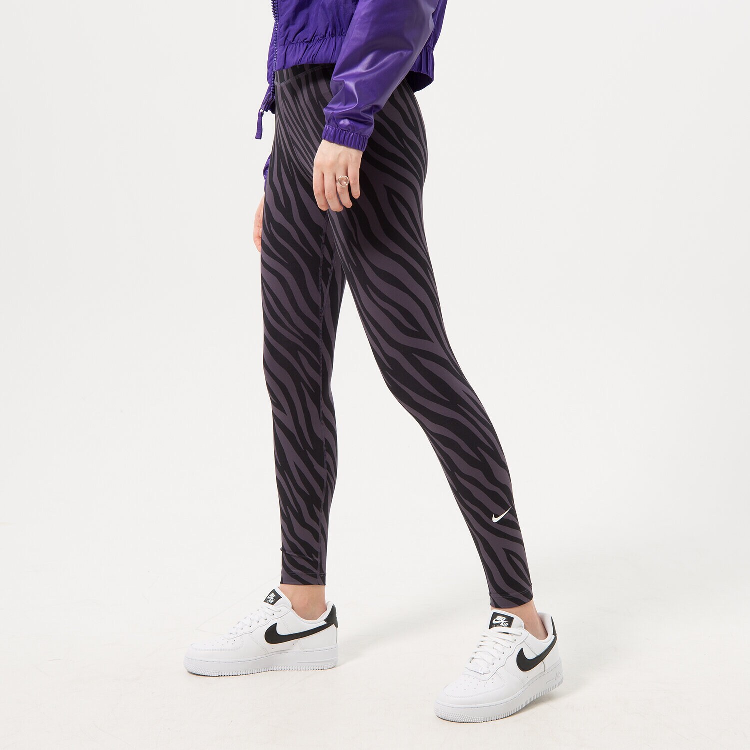 dámské kalhoty NIKE LEGGINGS DC5276 DC5276-573 FIALOVÁ