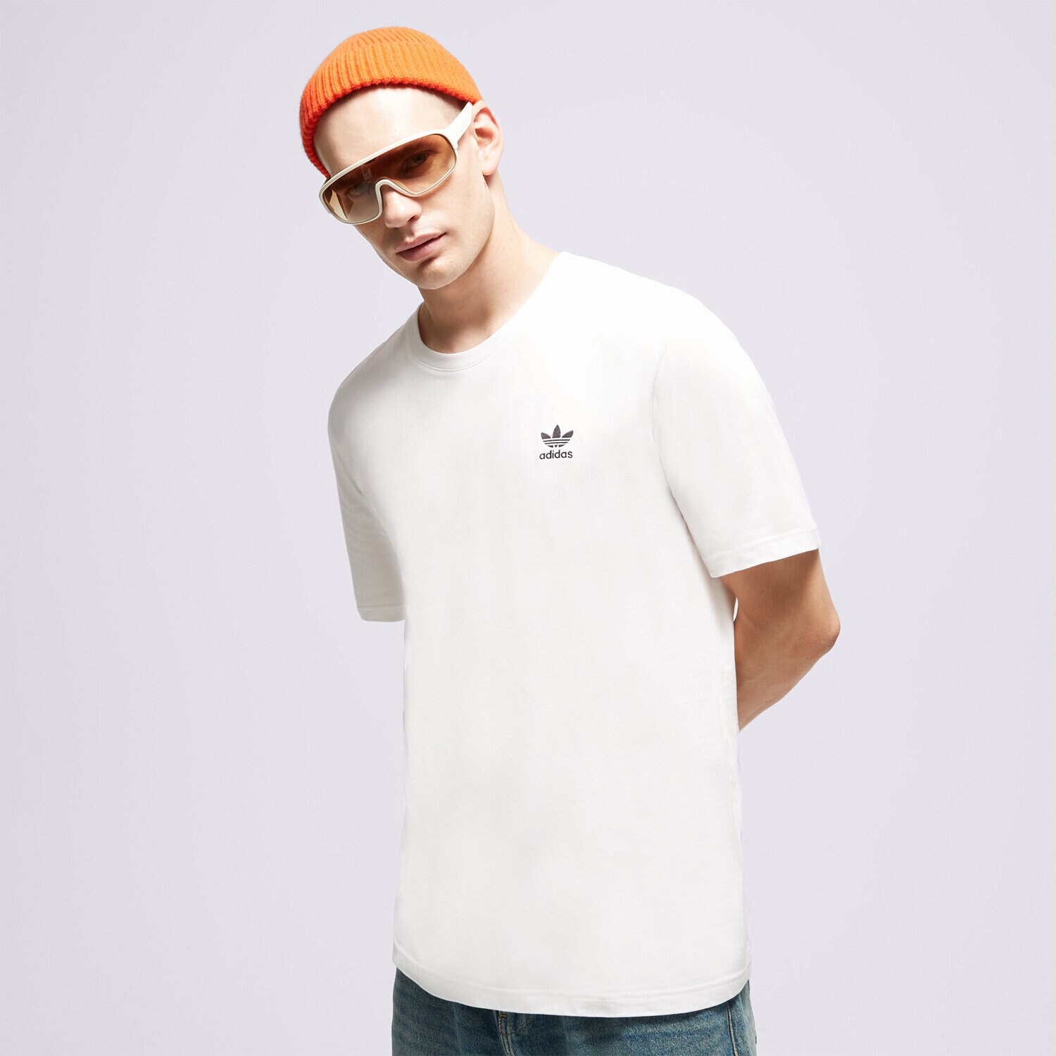 pánské tričko ADIDAS TRIČKO ESSENTIAL TEE IM4539 BÍLÁ