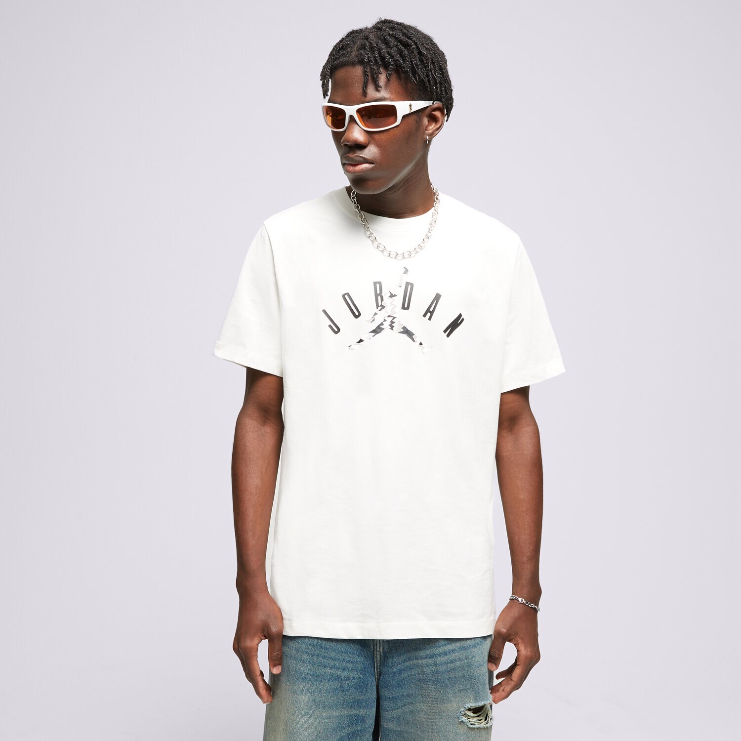 pánské tričko JORDAN TRIČKO M J FLT MVP JM SS CREW FB7365-133 BÍLÁ