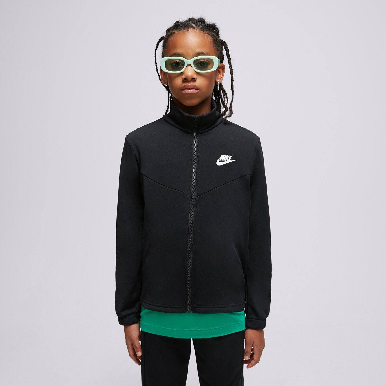 dětské kalhoty NIKE SOUPRAVA K NSW TRACKSUIT POLY U FD3067-010 ČERNÁ