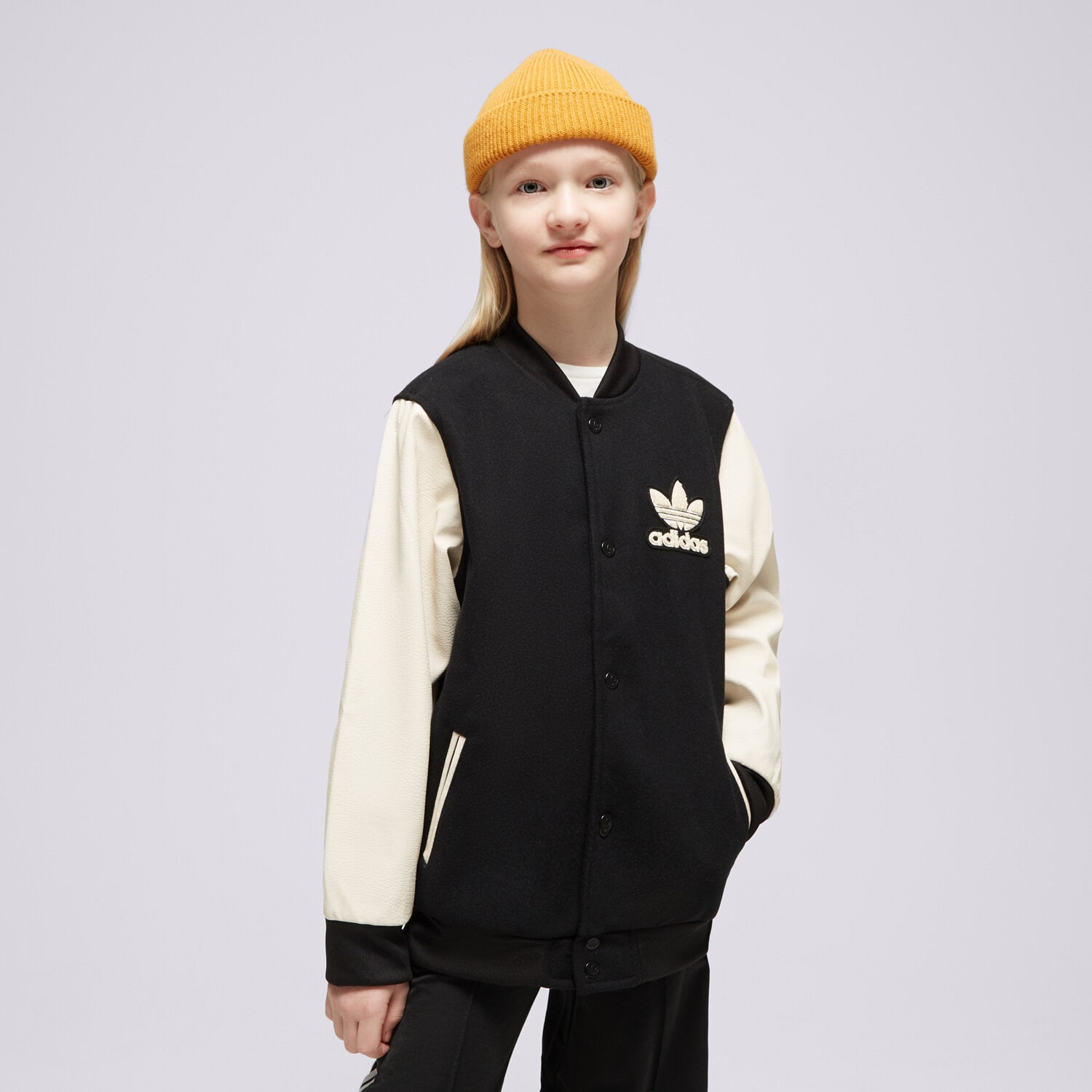 dětské tričko ADIDAS BUNDA VRCT JACKET U IL1847 ČERNÁ