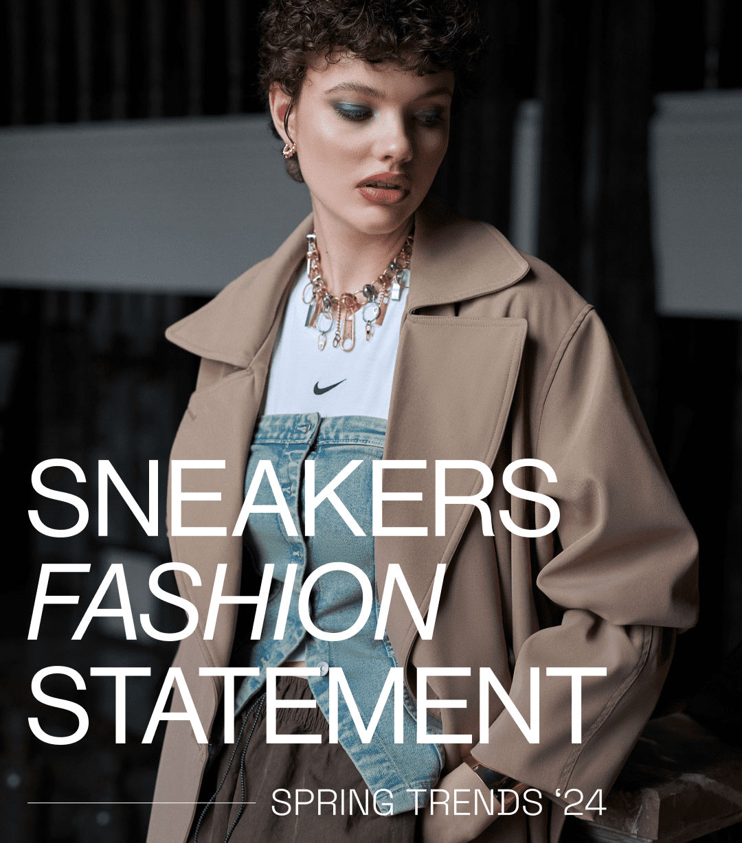 SNEAKERS FASHION STATEMENT - SPRING TRENDS '24