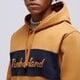 pánská mikina TIMBERLAND MIKINA S KAPUCÍ LS CURSIVE HOODIE tb0a6fkmp471 barva hořčicová