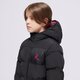 dětské tričko JORDAN BUNDA ZIMNÍ (G)MID PADDED JKT BLK/P G 45d195-023 barva černá