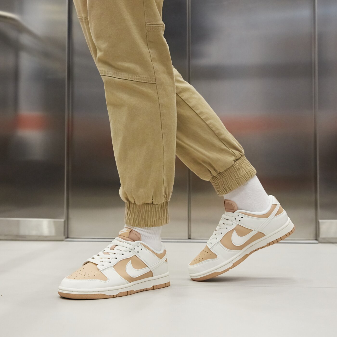 nike dunk low beige stockx