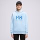 dámská mikina HELLY HANSEN MIKINA S KAPUCÍ W HH LOGO HOODIE 33978627 barva modrá