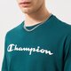 pánské tričko CHAMPION TRIČKO CREWNECK TRIČKO 218284gs549 barva zelená