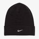 dětská čepice NIKE ČEPICE ZIMNÍ SWOOSH BEANIE - BLUE 803734010 barva černá