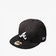 dětská kšiltovka NEW ERA ČEPICE MLB BASIC ATLANTA BRAVES 10047487 barva černá