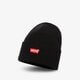 dětská čepice LEVI'S ČEPICE RED BATWING EMBROIDERED BEANIE 38022-0182 barva černá