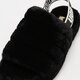 dámské sandály UGG FLUFF YEAH 1095119-black barva černá