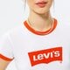 dámské tričko LEVI'S TRIČKO GRAPHIC RINGER MINI TEE a3523-0004 barva bílá