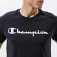 pánské tričko CHAMPION TRIČKO CREWNECK TRIČKO 216957kk001 barva černá