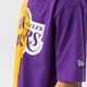 pánské tričko NEW ERA TRIČKO WASHED PACK GRAPHIC LAKERS LOS ANGELES LAKERS 13083855 barva fialová