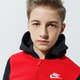 dětské kalhoty NIKE DRES SPORTSWEAR bv3634-658 barva červená