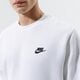 pánská mikina NIKE MIKINA SPORTSWEAR CLUB FLEECE bv2662-100 barva bílá