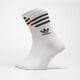 dámské ponožky ADIDAS PONOŽKY 3-PACK SOCKS CREW il5026 barva bílá