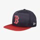 dětská kšiltovka NEW ERA ČEPICE MLB TEAM SATIN BOSRED 80102404 barva vícebarevná