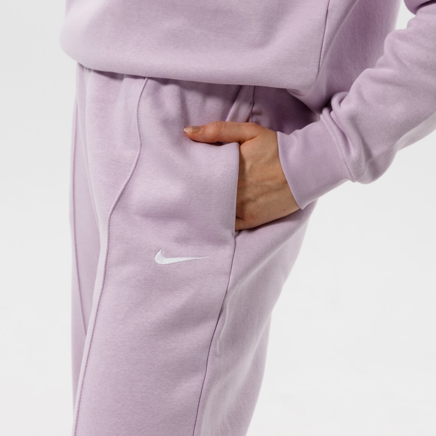 Nike Kalhoty W Nsw Essntl Clctn Flc Pant Dq5098 530 Barva FialovÁ