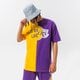 pánské tričko NEW ERA TRIČKO WASHED PACK GRAPHIC LAKERS LOS ANGELES LAKERS 13083855 barva fialová