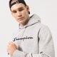 pánská mikina CHAMPION MIKINA S KAPUCÍ HOODED SWEATSHIRT 218282em021 barva šedá