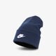 dětská čepice NIKE ČEPICE U NSW BEANIE UTILITY FUTURA dj6224-410 barva tmavomodrá