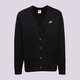 pánská mikina NIKE SVETR M NK CLUB FAIRWAY CARDIGAN fn3898-010 barva černá