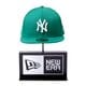 dětská kšiltovka NEW ERA ČEPICE MLB BASIC NY YANKEES 10004022 barva zelená