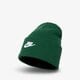 dětská čepice NIKE ČEPICE ZIMNÍ U NSW BEANIE UTILITY FUTURA dj6224-341 barva zelená