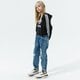 dětská mikina ADIDAS MIKINA S KAPUCÍ CROPPED HOODIE GIRL h32337 barva černá