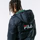 pánská zimní bunda FILA BUNDA FLOYD PUFF HOOD JACKET 682368002 barva černá